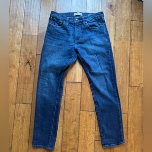 Madewell Men's Dark Blue Slim Jeans 31x30